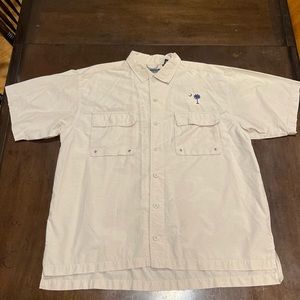 Men’s XL, Field & Stream, embroidered Palmetto Tree and Crescent Moon